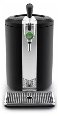 Produktbild von Krups Beertender Compact, 5 l, Schwarz, Chrom, Thermoplast, Bier, 4 °C
