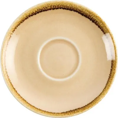 Produktbild von Olympia Kiln Untertassen Sandstein | 11,5cm | Porzellan | 12 Untertassen