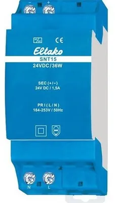 Obrázok produktu pre Eltako napájanie pre spínacie obvody, SNT15-24VDC/36W, 24V DC, 20000169