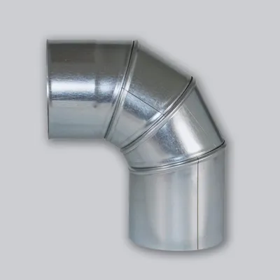 Produktbild von Verstellbarer Bogen 0-90° für Lüftungsrohr Ø 200 mm