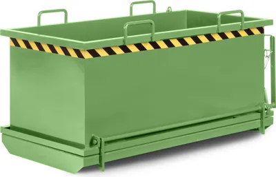 Produktbild von RR Industrietechnik Klappbodenbehälter Typ RKB 1810x1010x845mm 1000dm³ RAL 6011 Resedagrün