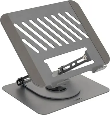 Obrázok produktu pre TooQ PH-DAFNE-G, Stojan na laptop, Šedá, Oceľ, 27,9 cm (11"), 43,2 cm (17"), 27,9 cm (11")