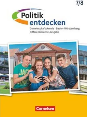 Immagine prodotto di Politik entdecken Band 1 - 7./8. Schuljahr - Differenzierende Ausgabe Baden-Württemberg - Schülerbuch