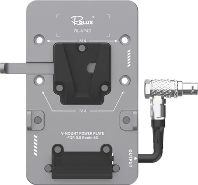Produktbild von Rolux RL-VP4D V-Mount Power Plate für DJI Ronin 4D