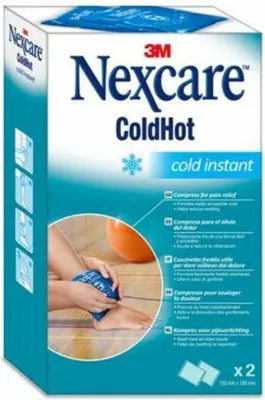 Immagine prodotto di Nexcare™ ColdHot Impacco istantaneo freddo 150 mm x 180 mm | confezione (2 pezzi)