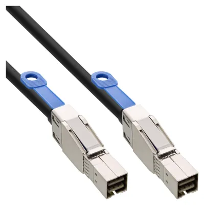 Obrázek produktu pro InLine 27638C, 2 m, SFF-8644, SFF-8644, Samec/samec, Černá, 194 g
