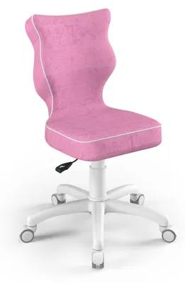 Produktbild von Entelo Ergonomischer Kinderstuhl Petit White Visto 08 Rosa