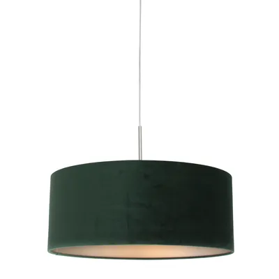 Immagine prodotto di Steinhauer - lampada a sospensione - Sparkled Light - verde - metallo velluto - Ø 50cm - E27 - 8148ST