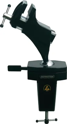 Image de Etau pour mécanique de précision Spannfix largeur des mâchoires 50mm largeur de serrage 70mm ESD avec étrier de serrage