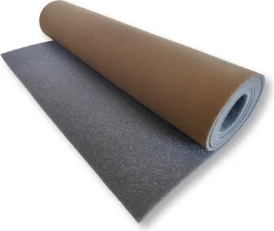 Produktbild von TAPHICEROS Dachhimmel Stoff, Meterware Innenraumverkleidung Reparatur Autohimmelstoff, Braun, 300 x 180 cm