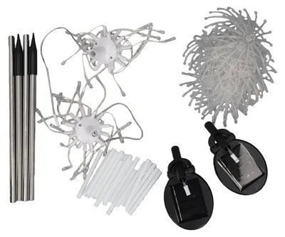 Produktbild von Solar-Löwenzahn-Licht für den Außenbereich, dekorativer Gartenstecker