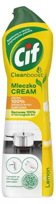 Obrázek produktu pro CIF_Cream milk s mikrokrystaly na čištění povrchů Lemon 540g