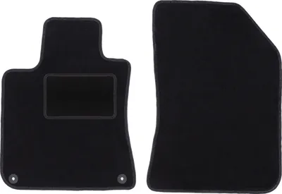 Immagine prodotto di Wielganizator tappetini auto velours anteriori adatto per Peugeot 308 II (2013-, station wagon, SW) neri, set 2 pz, con fissaggi