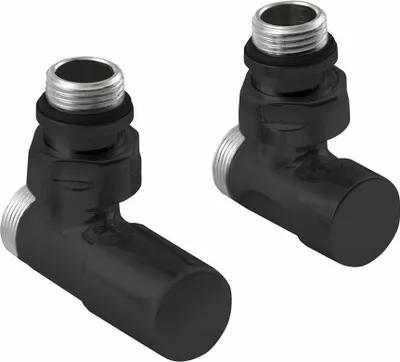Immagine prodotto di Sapho Compact - Set di connessioni ad angolo, nero opaco CP5115BS