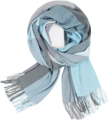 Produktbild von Glamexx24 Schal Damen Winter Kariert Fashion: Damen Winter Schal Kaschmir, Strickset Schal übergroßer Quadratisch Deckenschal Deckenschal Halstuch Streifen Muster Fransen Poncho grün creme rot schwarz