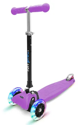 Obrázek produktu pro Fun Pro ONE, koloběžka pro děti, tříkolka, LED kolečka, skládací, 3-6 let
