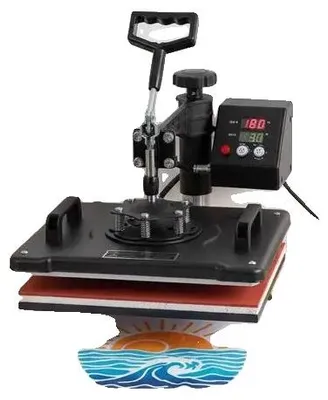 Imagen del producto de Máquina de termoestampado, pantalla digital de temperatura LED, aplicaciones versátiles, color