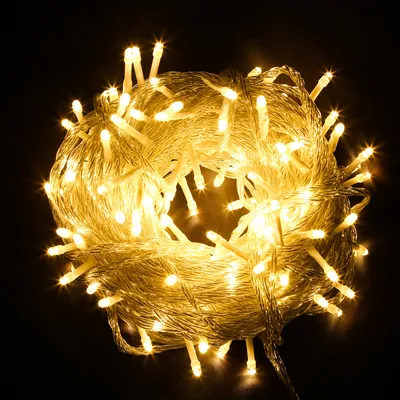 Immagine prodotto di Yakimz 30M 300 LED luci fiabesche bianco caldo 8 modalità di luce festa giardino interno esterno decorazione luci di Natale IP44