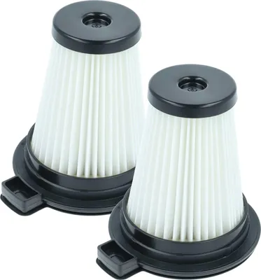 Produktbild von vhbw 2x Faltenfilter Ersatz für Grundig C00874236, 874236, 9178039181 für Nass- & Trockensauger - Patronenfilter Schwarz Weiß