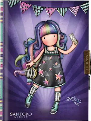 Produktbild von Tagebuch Gorjuss Up and away Lila (12.8 x 17.5 x 2 cm)