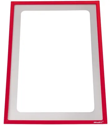 Produktbild von Infotasche magnetisch für DIN A4 312x225mm VE=1 Stück rot