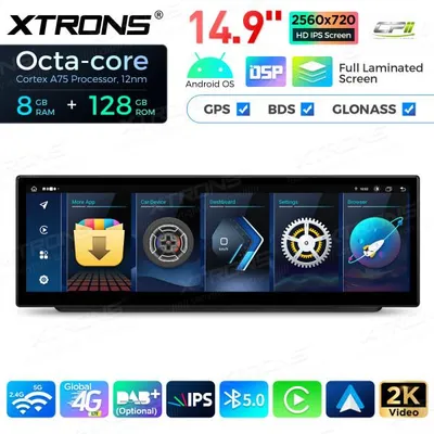 Produktbild von Xtrons 14,9 Zoll Android Autoradio Multimedia Player für BMW 3er E90 E91 E92