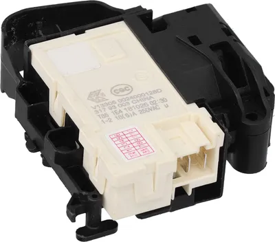 Imagen del producto de Conjunto de tambor con electroimán, modelo 00128d, 250 V. Compatible con lavadoras de tambor Sanyo DGF6031W y DGF60311BCG