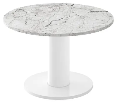 Produktbild von Design Couchtisch rund HSO-111 80cm Hochglanz Tisch