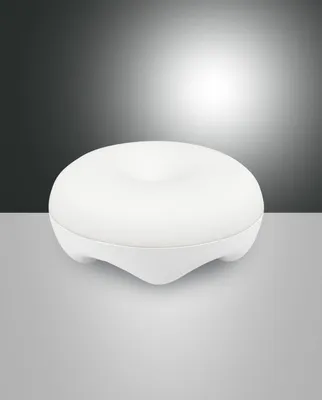 Produktbild von Fabas Luce LED Akku Tischleuchte Bluma Ø170mm 3.9W Warmweiß Weiß dimmbar Akku