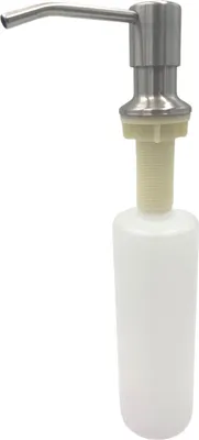 Obrázok produktu pre Delvant KIVO dávkovač mydla, dávkovač na tekutinu na umývanie riadu, dávkovač mydla, dávkovač vhodný do kuchyne, strieborný