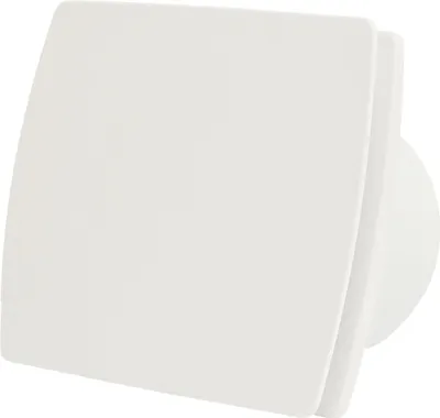 Productafbeelding van ELPlast badventilator 100 mm met vochtsensor en timer, wit