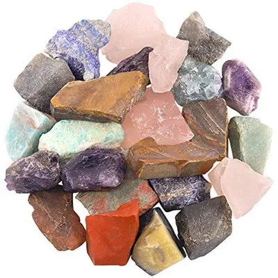 Productafbeelding van Ruwe Kristalstenen voor Wicca en Reiki - Natuurlijke Geassorteerde Edelsstenen