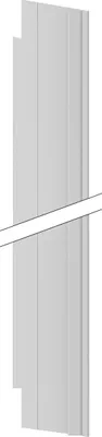 Immagine prodotto di Divisorio verticale KU BH7 - Piastra di separazione per piastra di misura 1049 mm GTWS17