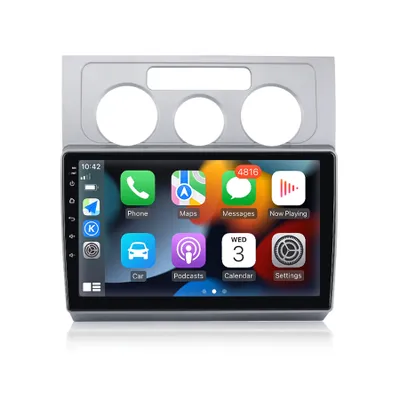 Obrázok produktu pre Vstavané navigačné zariadenia Carplay 2+64G Pre Touran 2003-2010 10" autorádio GPS Navi WIFI BT SWC RDS Android12 DAB 4Kern