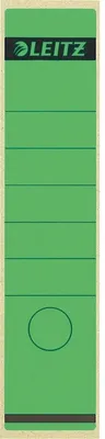 Produktbild von Leitz - Rückenetikett breit/lang 62x285mm selbstklebend grün 10 Stück
