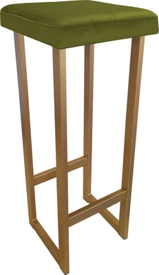 Obrázok produktu pre Barová stolička ALEX, 90 cm, zlatá podnož BL75