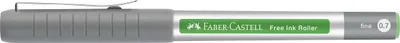 Obrázek produktu pro FABER-CASTELL 348166 FABER-CASTELL Free Ink Tintenroller grau 0,7 mm, Schreibfarbe: grün, 1 St.