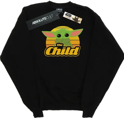 Produktbild von Star Wars - "The Mandalorian The Child" Sweatshirt für Herren BI46415 (3XL) (Schwarz)