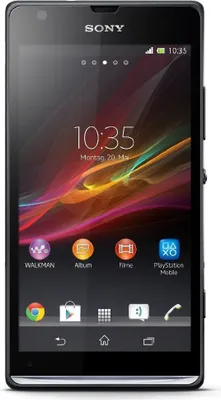 Produktbild von Sony Xperia SP Smartphone (11,7 cm (4,6 Zoll) Touchscreen, 1,7 GHz Dual-Core, 1 GB RAM, 8 GB interner Speicher, 8 Megapixel Kamera, NFC, Android 4.1.2), schwarz