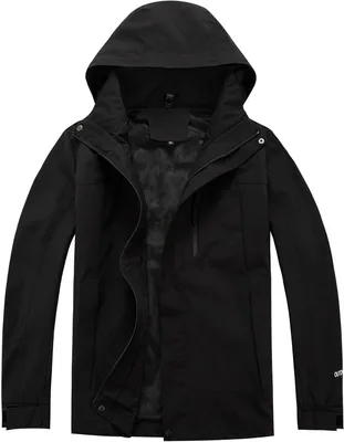 Productafbeelding van Waterdichte Regenjas Heren - Ademend Softshell Outdoor Jacket voor Hardlopen, Wandelen en Fietsen