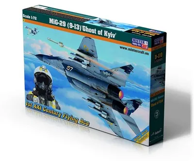 Image de Modèle Réduit Du Mig-29 (9-13) "Ghost Of Kyiv" 1:72 D-110 Avion