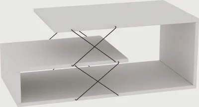 Produktbild von Skye Decor, Cayenne - White, Couchtische, Weiß, 100 x 40 x 50 cm