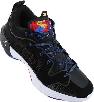 Image de AIR JORDAN 37 XXXVII LOW - Nothing But Net - Chaussures de basket hommes noires DQ4122-061 , EU 44.5 US 10.5