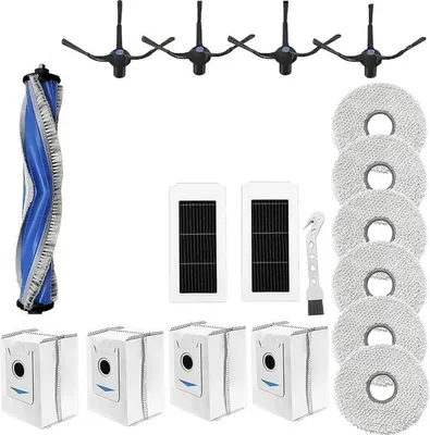 Obrázek produktu pro Mobilly sada náhradních kartáčů, filtrů a sáčků pro Ecovacs X5 Omni, 17 ks