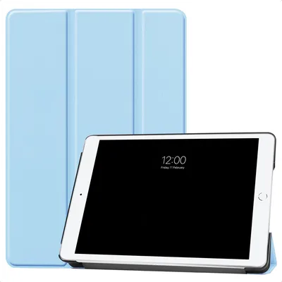 Image de Étagère pliante imoshion pour Apple iPad 9 (2021) 10,2 pouces / iPad 8 (2020) 10,2 pouces / iPad 7 (2019) 10,2 pouces - Bleu clair