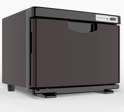 Produktbild von Handtuchwärmer - Braun + Schwarz - Handtuchwärmerschrank - Handtuchwärmer - Dampfhandtuchtrockner - Handtuchtrockner
