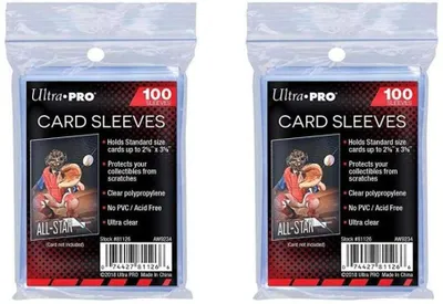 Produktbild von Ultra Pro Standard Regular Soft 200 Stück Penny Kartenhüllen Sleeves