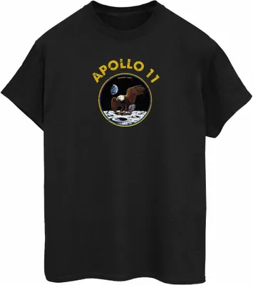 Produktbild von NASA - "Classic Apollo 11" T-Shirt für Herren BI1349 (L) (Schwarz)