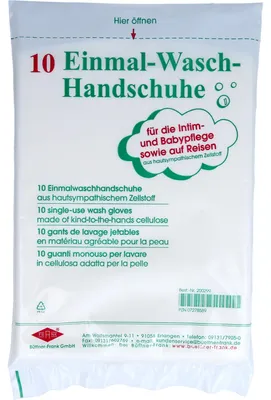 Produktbild von Einmal Waschhandschuhe, 10 St