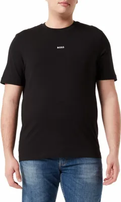 Produktbild von Boss Herren T-Shirt Schwarz 50473278TCHUP_9DAC421_NERO001 : Größe - S Größe: S